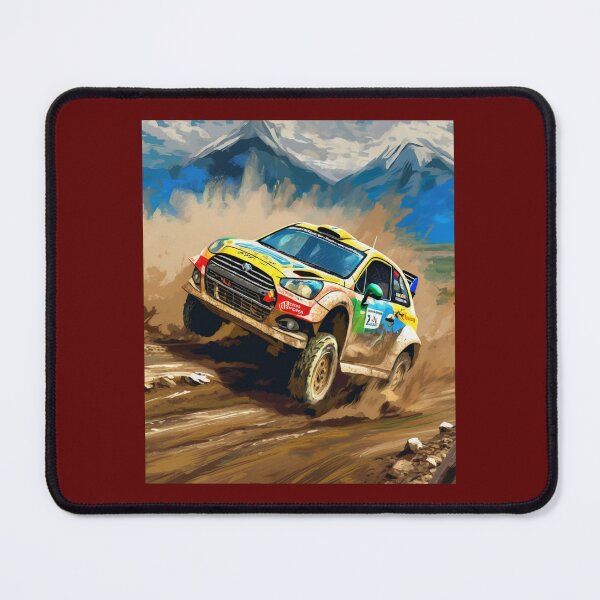 Item preview, "Rally Fury: Mountain Bound Adventure" designed and sold by Artisticanvas.