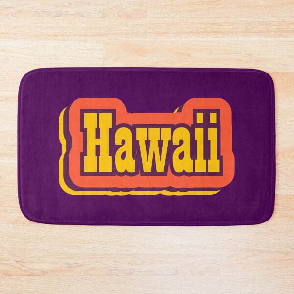Item preview, Hawaii State of America Retro Typography designed and sold by ArtNoveltee.