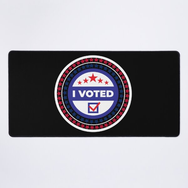Item preview, I Voted US Elections Red Blue White designed and sold by Life Is Beautiful.