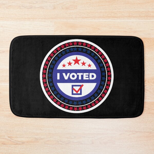 Item preview, I Voted US Elections Red Blue White designed and sold by Life Is Beautiful.