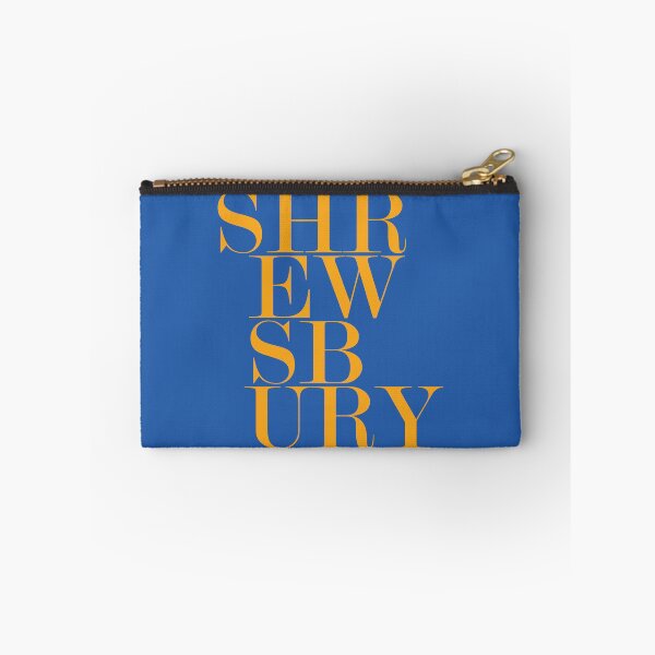 Item preview, Shrewsbury UK Town Typography Minimalist Artwork designed and sold by kakarikihill.