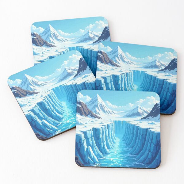 Item preview, Pixel Ice The Glacier's Tale designed and sold by NaturePixel.