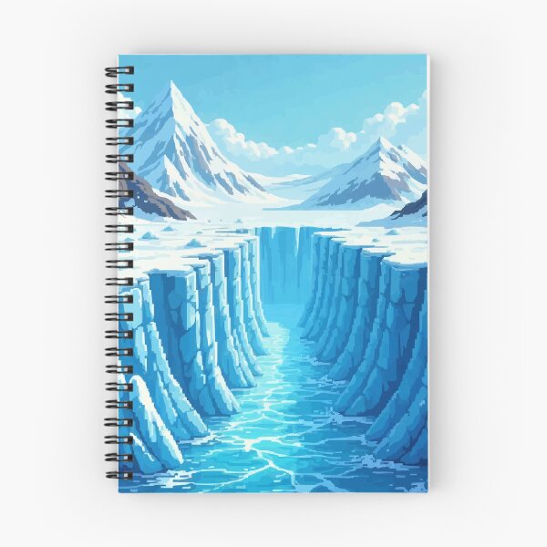 Item preview, Pixel Ice The Glacier's Tale designed and sold by NaturePixel.