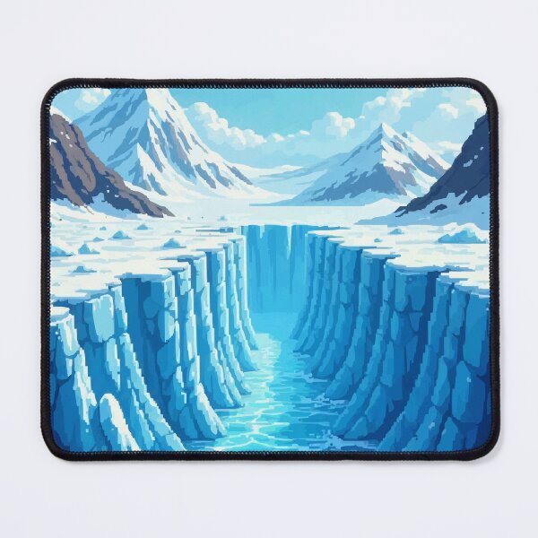 Item preview, Pixel Ice The Glacier's Tale designed and sold by NaturePixel.