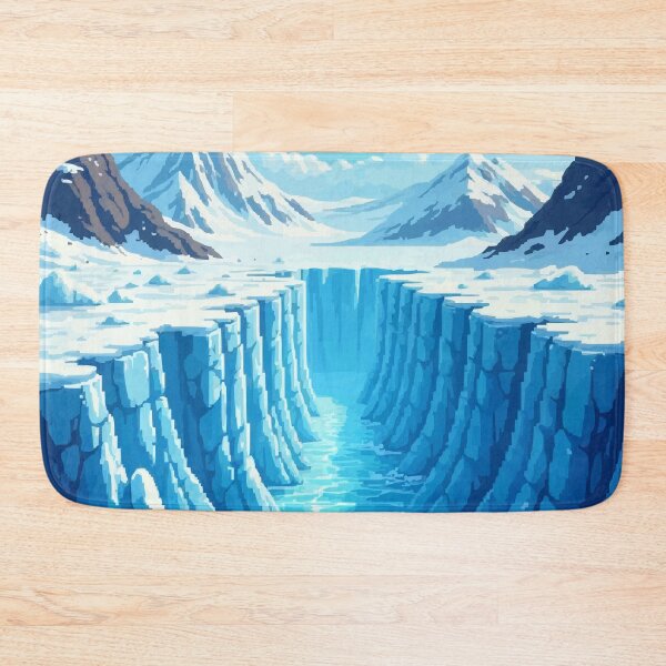Item preview, Pixel Ice The Glacier's Tale designed and sold by NaturePixel.