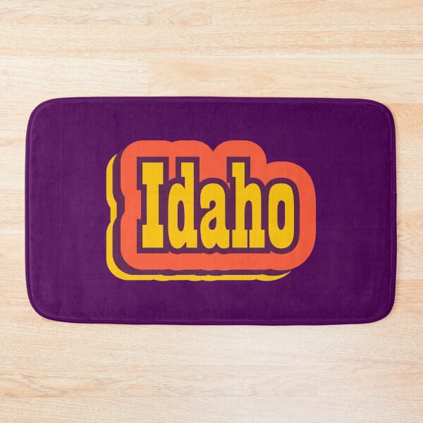 Item preview, Idaho State of America Retro Typography designed and sold by ArtNoveltee.