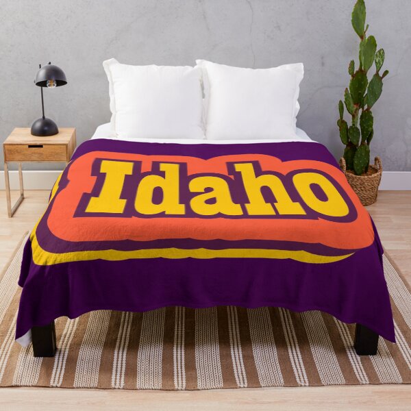 Item preview, Idaho State of America Retro Typography designed and sold by ArtNoveltee.