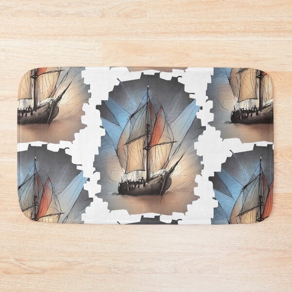 Item preview, viking-ship designed and sold by duhnnae.