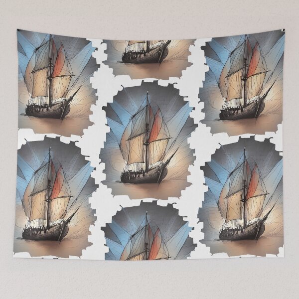 Item preview, viking-ship designed and sold by duhnnae.