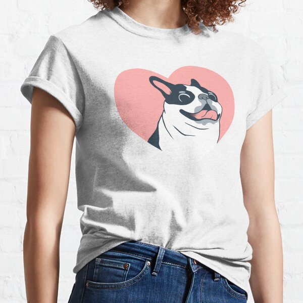 Boston Terrier Love Classic T-Shirt