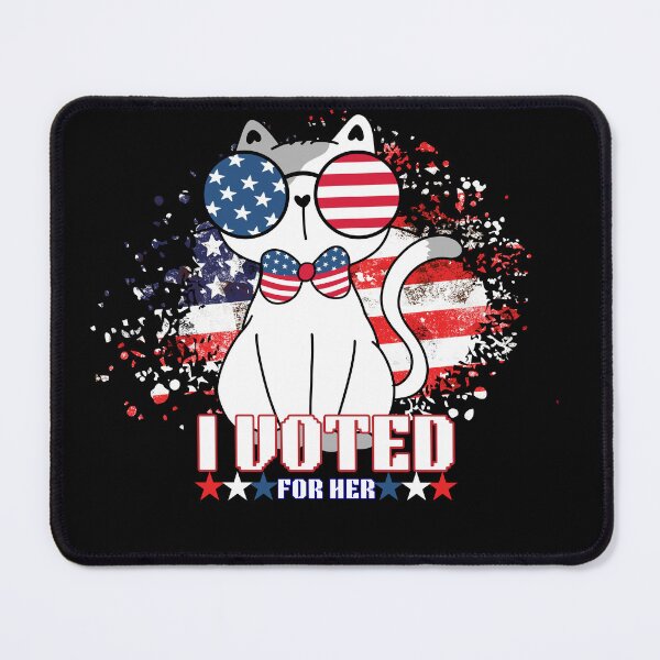 Item preview, I Voted For Her Cat Lady designed and sold by Life Is Beautiful.