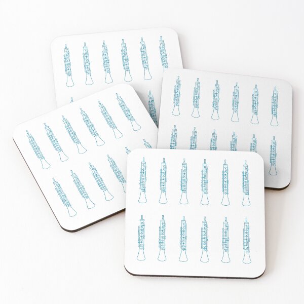 Item preview, Oboe Sticker pack in Aqua designed and sold by Ric1926.