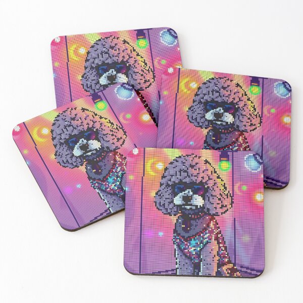 Item preview, Pixel Poodle A Retro Flair designed and sold by NaturePixel.