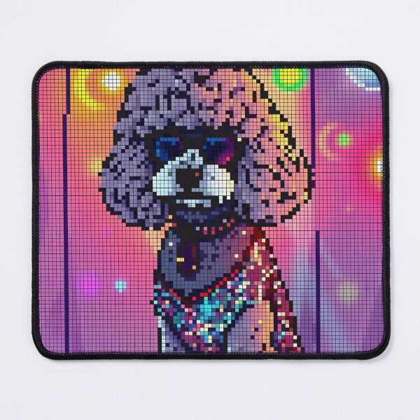 Item preview, Pixel Poodle A Retro Flair designed and sold by NaturePixel.