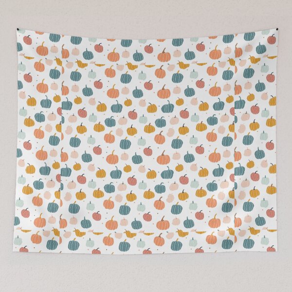 Item preview, Colorful Pumpkins designed and sold by Adriana Cahongo.