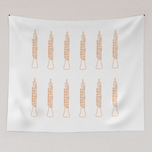 Item preview, Oboe Sticker pack in Orange designed and sold by Ric1926.