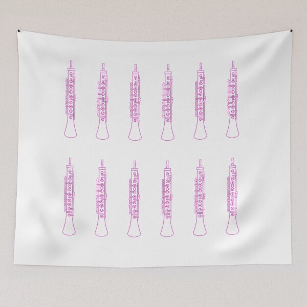 Item preview, Oboe Sticker pack in Pink designed and sold by Ric1926.