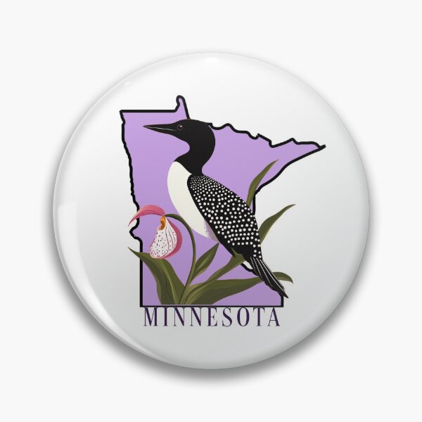 Item preview, Minnesota State Bird and Flower designed and sold by adventurehaven.