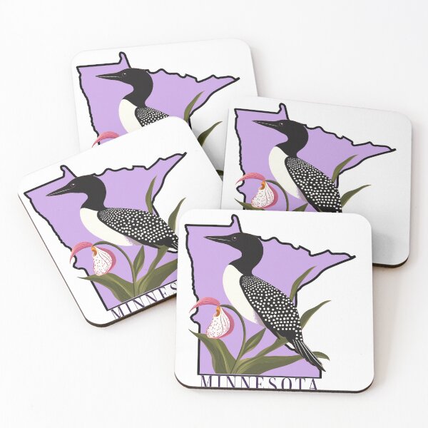 Item preview, Minnesota State Bird and Flower designed and sold by adventurehaven.