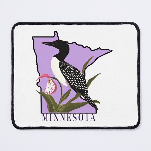 Item preview, Minnesota State Bird and Flower designed and sold by adventurehaven.