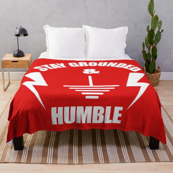 Item preview,  Stay Grounded and humble Quotes Art Design Gifts for Electricians and engineering students designed and sold by Science Engineering Gifts.