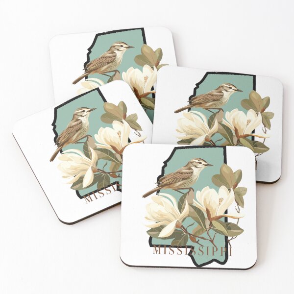 Item preview, Mississippi State Bird and Flower designed and sold by adventurehaven.