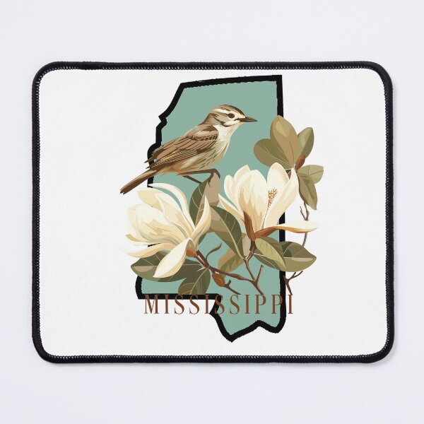 Item preview, Mississippi State Bird and Flower designed and sold by adventurehaven.
