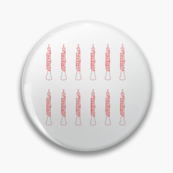 Item preview, Oboe Sticker pack in Red designed and sold by Ric1926.
