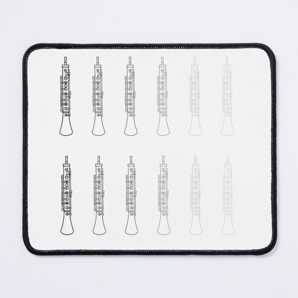Item preview, Oboe Sticker pack in variety of grey designed and sold by Ric1926.