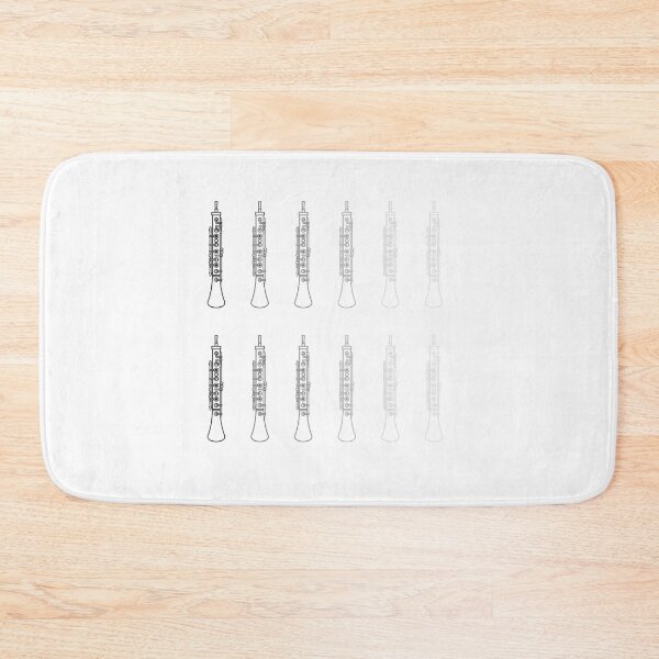 Item preview, Oboe Sticker pack in variety of grey designed and sold by Ric1926.