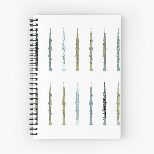 Item preview, Oboe Sticker pack in variety of colours designed and sold by Ric1926.