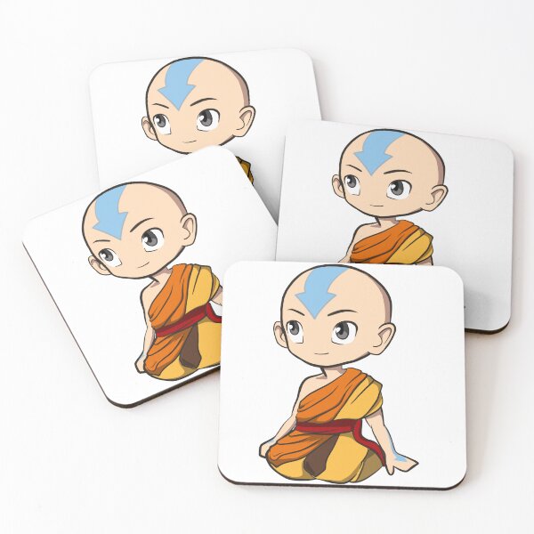 Item preview, cute Avatar Aang  designed and sold by kistickers.