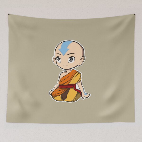 Item preview, cute Avatar Aang  designed and sold by kistickers.