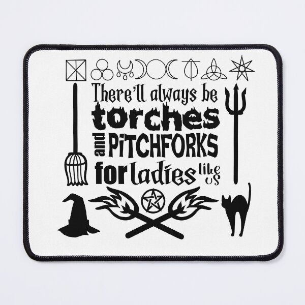 Item preview,  Agatha’s Torches and Pitchforks designed and sold by BirdandButler.