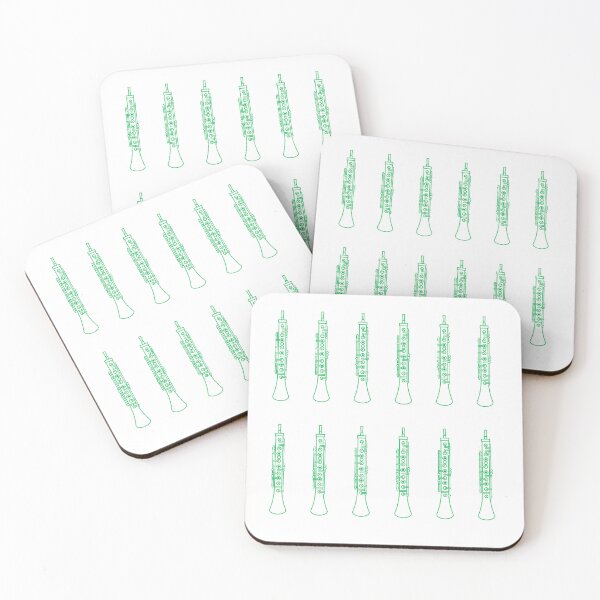 Item preview, Oboe Sticker pack in Green designed and sold by Ric1926.