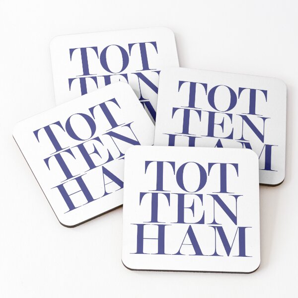 Item preview, Tottenham London UK Typography Minimalist Patriotic Travel Souvenir designed and sold by kakarikihill.