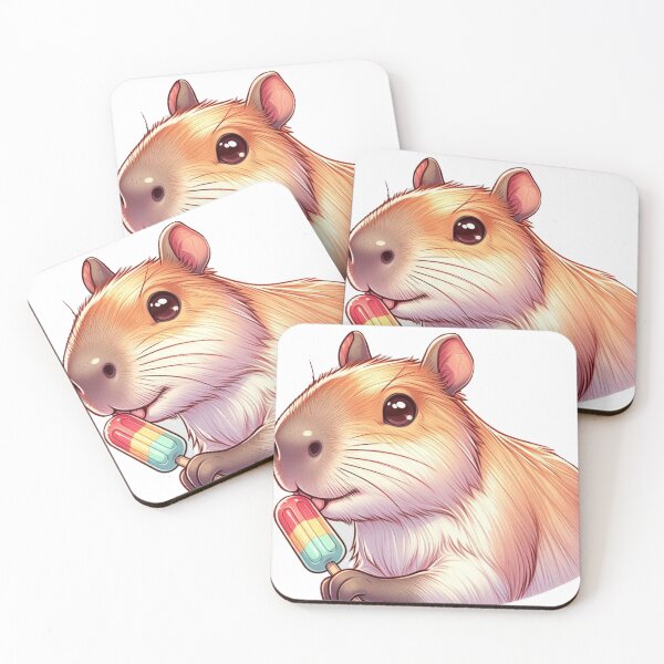 Item preview, Capybara Popsicle designed and sold by Aitrob.