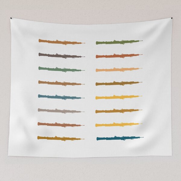 Item preview, Copy of Oboe Sticker pack in Assorted Colours designed and sold by Ric1926.