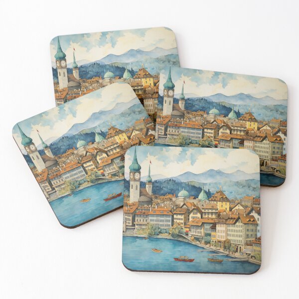 Item preview, The Charming City of Luzern #2 designed and sold by Anuchartl.