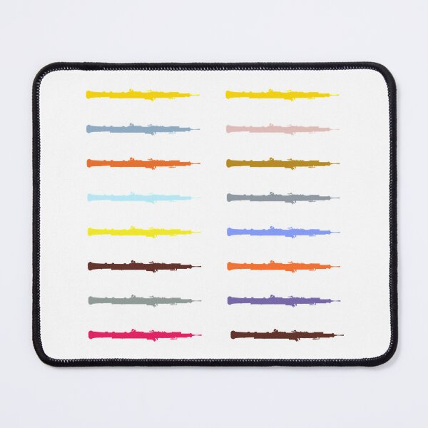 Item preview,  Copy of Oboe Sticker pack in Assorted Colours 2 designed and sold by Ric1926.