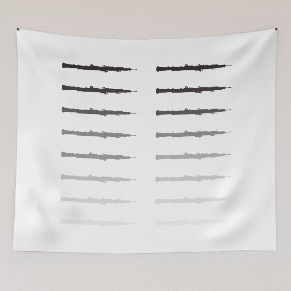 Item preview, Oboe Sticker pack in Assorted Black designed and sold by Ric1926.