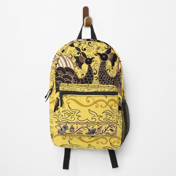 Item preview, Traditional batik Phoenix pattern on golden background  designed and sold by Bindu1909 .