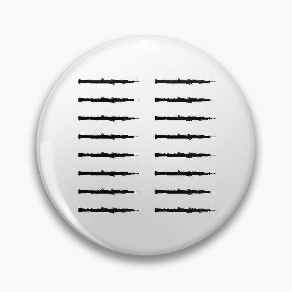 Item preview, Oboe Sticker pack in Black 2 designed and sold by Ric1926.