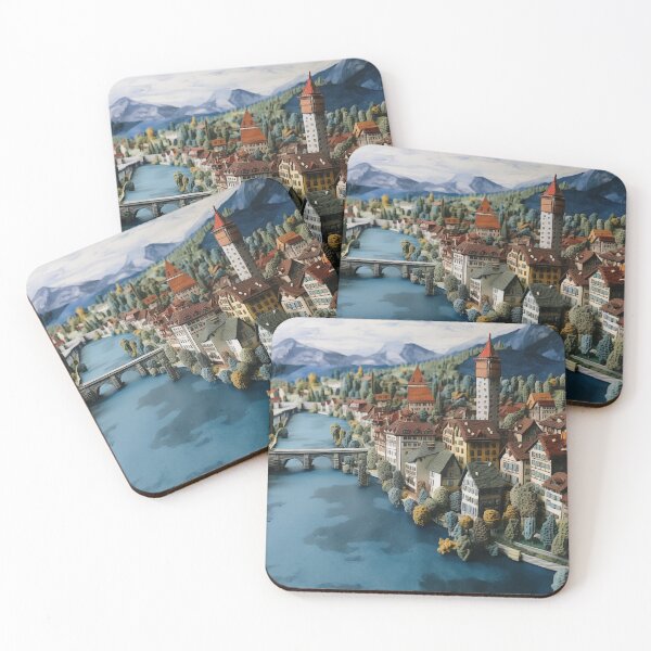 Item preview, The Charming City of Luzern #4 designed and sold by Anuchartl.