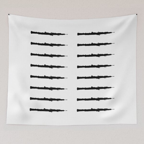 Item preview, Oboe Sticker pack in Black 2 designed and sold by Ric1926.