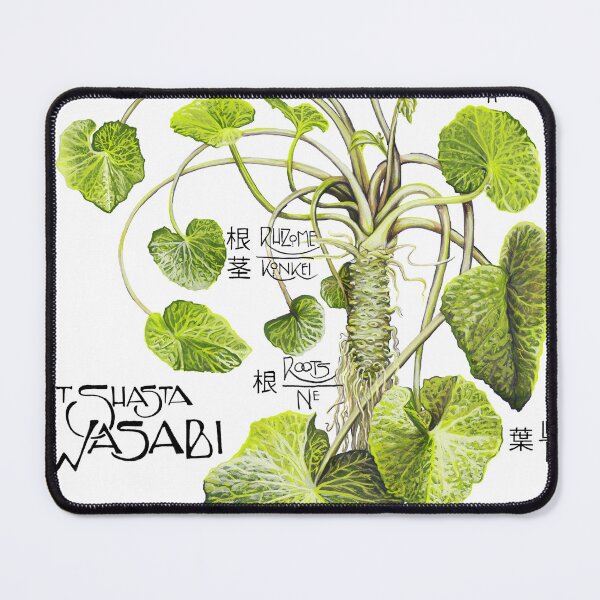 Item preview, Wasabi Botanical - Large Black Full Text designed and sold by Shastawasabi.