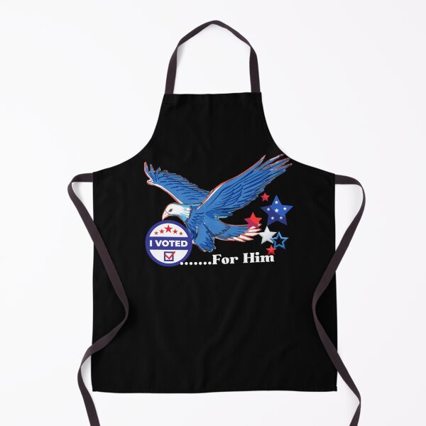 Item preview, I Voted For Him Bald Eagle Patriotic designed and sold by Life Is Beautiful.