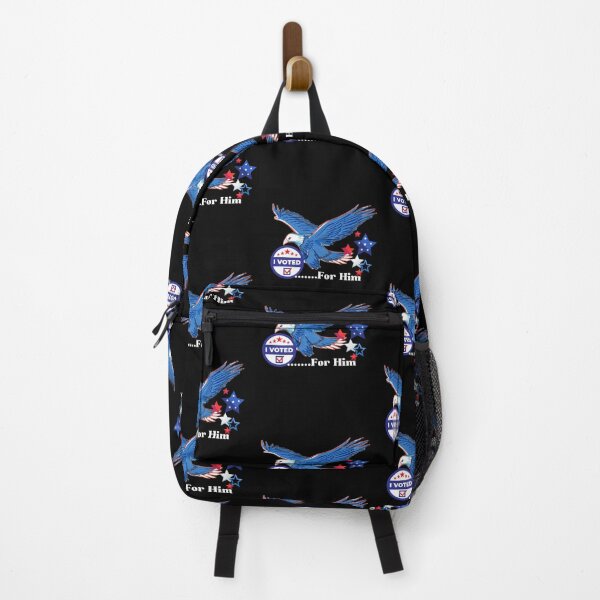 Item preview, I Voted For Him Bald Eagle Patriotic designed and sold by Life Is Beautiful.