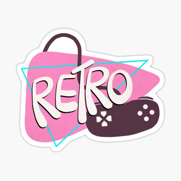Retro Gamer Sticker