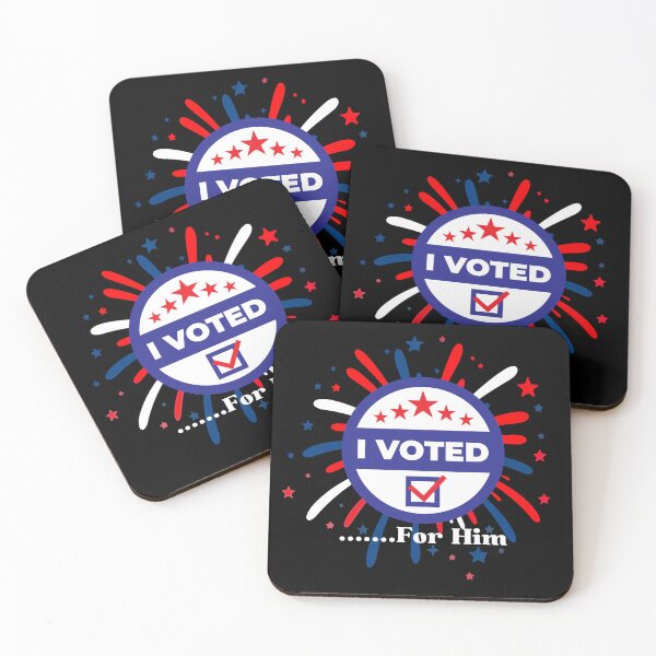 Item preview, I Voted For Him US Flag Patriotic designed and sold by Life Is Beautiful.